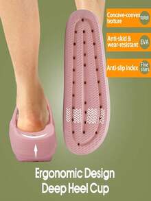 一双男女通用浴室拖鞋，防滑、耐磨、舒适、防污，男女皆宜。中性拖鞋，轻便EVA防滑室内浴室凉鞋，适合居家、海滩、淋浴等场合。 - 彩色 - 查看 10