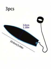 2/3pcs Mini Finger Surfboard Finger Skateboard Toy, Fun Stress Relief Toy - Multicolor - View 5