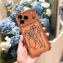 Personalised Custom Photo Phone Case Compatible With IPhone 17 Pro Max 17 Air Transparent Shockproof Electroplated Lens Flim Camera Protection Acrylic+TPU Bumper Cover For IPhone 17 Pro Max Cover For Christmas Days - trái cam - Xem 3
