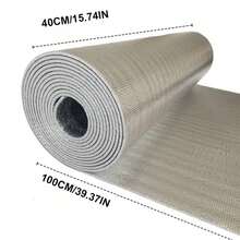 1 件装全天候宠物笼垫 - 15.74 英寸 x 118.11 英寸，双层加厚，易于裁剪，铝箔内衬，冬季保暖防风，户外宠物屋，安装简便，适用于猫、狗、鱼、植物、鸟类 - 室内外均可使用，多种尺寸可选 - 彩色 - 查看 12