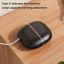 Mini Hair Straightening Comb Wireless Charging Portable Multifunctional Hair Care Not Hurt Hair Styling Comb Hair Straightener - Black - View 5