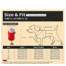 FDOG 1pc Blue Hooded Contrast Color Warm Pet Cotton Coat, Suitable For Cats And Dogs Outdoor Use In Autumn/Winter - Blue - View 7