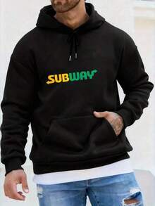 Men Outdoor Hoodies & Sweatshirts - Black - View 7