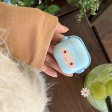 Cute Matching Pink & Blue Cartoon Earphone Case Compatible With Airpods Pro 2, Protective Cover Compatible With Apple Pro, 4, Simplistic 3, 1/2 Generation, Suitable For Women And Men - Multicolor - View 12