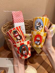 180ml Cute Pet Art Series Mug - Coffee, Juice, Milk And Cold Drink Cup, Suitable For Daily Use, Holidays And Birthday Gifts - Multicolor - View 2