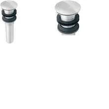 URREA Contra sin Rebosadero para Lavabo, Acabado Cromo, 3816SR - como se muestra en la figura - Ver 3