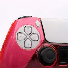 控制器水晶外壳 PC 透明可拆卸游戏手柄保护壳，超薄保护套，保护壳