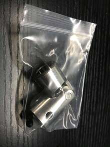 Universal Cardan Joint For 12mm Shaft Coupling, Model Making - Bạc - Xem 3
