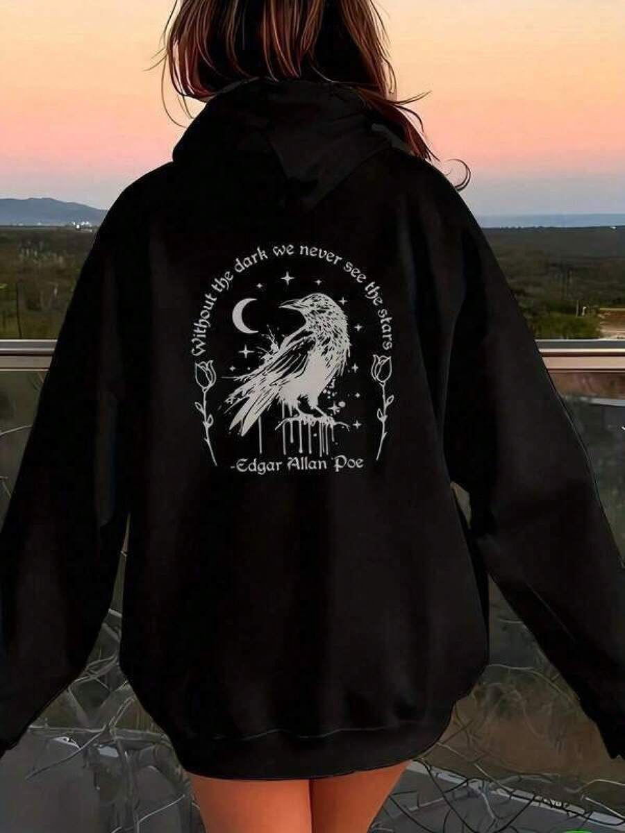 Men Outdoor Hoodies & Sweatshirts - Black - View 1