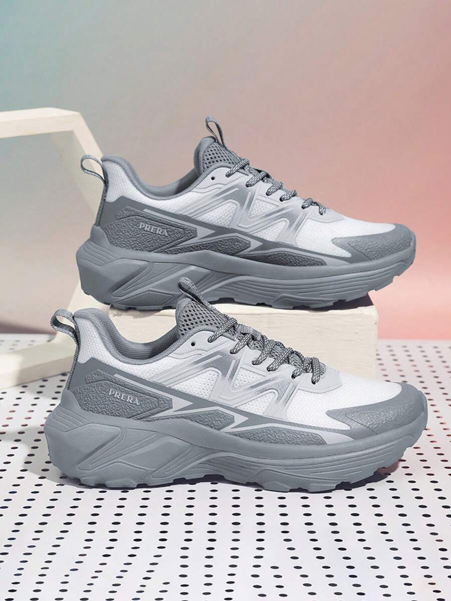 2025新款情侣板鞋白色运动鞋平底休闲鞋运动鞋厚底时尚 - 黑色 - 查看 1