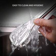 2pcs Stainless Steel Food Tongs - Heat Resistant Kitchen Utensils, Buffet Cooking Tools, Suitable For Bread, Pastries And Grilling, Durable Steel Clamps