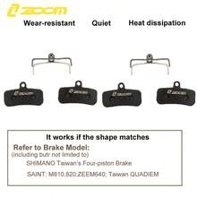 Juego de pastillas de freno de disco para bicicleta de alto rendimiento con pasadores y resortes de repuesto - Resistente al desgaste y silencioso - Multicolor - Ver 13