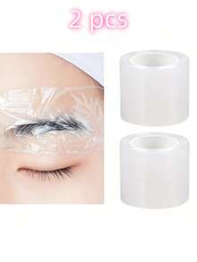 睫毛嫁接保护膜、睫毛眉毛纹身保护膜、卸除睫毛、纹身和永久化妆的化妆辅助用品 - 無色 - 查看 11