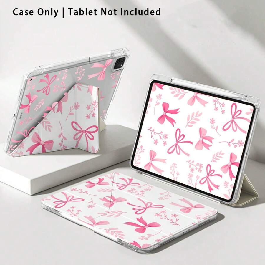 1个带支架的彩绘效果亚克力水晶平板电脑保护套,兼容荣耀Pad 9/10、荣耀GT 11.5英寸/X9A/X9Pro、MatePad 11英寸(2023/2022)、MatePad Pro、MatePad 11.5英寸(2026)、红米、OPPO、vivo、苹果iPad第十代/11英寸(2025),适合返校季、情人节等场合。 - 彩色 - 查看 1