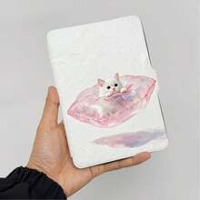 Cute Cat Pattern Dual-Sided Printed Protective Case Compatible With Kindle Paperwhite 5th/6th/7th, Paperwhite 10th/11th/12th, Kindle (Colorsoft)/10th/11th/12th And Other Popular Models, Portable And Fashionable, Kindle Accessories/Kindle Cover - Multicolor - View 8