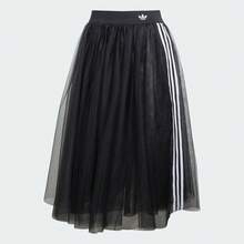 Adidas Originals 女士薄纱针织长裙 KS6563