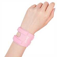 1pc/ 1Pair Adjustable Support Wrist Brace Thin Sports Yoga WristBand Tfcc Tear Triangular Fibrocartilage Brace Ulnar Fix - 1 灰色 - 查看 4