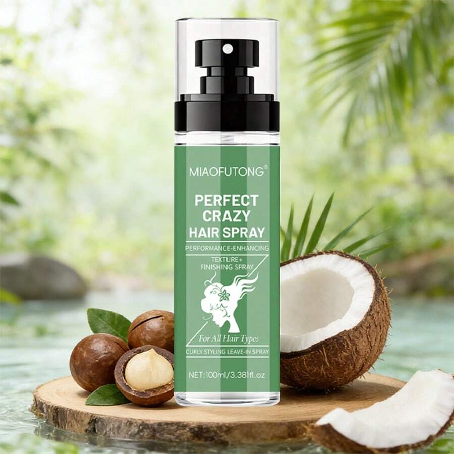 三合一椰子澳洲坚果香氛喷雾，可喷于头发增添清新气息，喷于身体保持清爽，喷于床品助眠。约会佳品，情人节礼物之选。 - 薄荷綠 - 查看 1