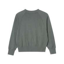Puma Áo nỉ dài tay cổ tròn thêu logo thời trang dành cho nữ, mã sản phẩm 62603680, thích hợp mùa Thu/Xuân. - Màu xám đen - Xem 2