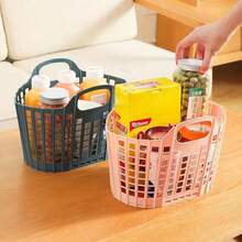 Foldable Laundry Basket With Handle, Large Capacity Clothes Storage Basket Doubles As Plush Doll Organizer, Collapsible Dirty Clothes Hamper For Bedroom/Laundry Room, Space-Saving Wall-Mounted Storage Container - Great For College Students, Moms, Small Apartments (Mother's Day/Back To School) - Multicolor - View 3