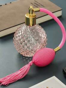 1个3.38盎司流苏香氛扩散瓶，喷雾瓶，车载香氛瓶，玻璃空瓶，奢华香氛喷雾器，家居浴室装饰，秋季装饰，返校季装饰 - 彩色 - 查看 2