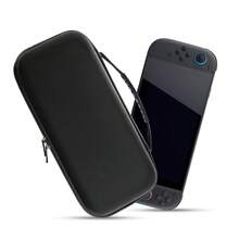 Étui de transport portable pour Nintendo Switch 2 Modèle (2025), sac de voyage à coque rigide pour transporter les accessoires Switch 2, peut contenir jusqu'à 12 cartes de jeu (Noir)