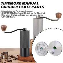 1 pieza de placa de molinillo manual Timemore para piezas de café Chestnut C/c2/c3/c3s /slim//G1 por círculo - A - Ver 6