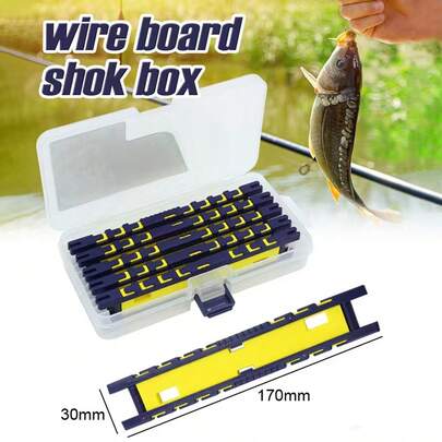 Fishing Line Reel Fishing Gear Box, Carp Fishing Gear Storage Box, Wire Board Box, Wire Board Hanging Box, Fishing Set Front Guide Wire Box, European Carp Fishing Storage Box