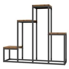 Plant Stand, Flower Shelf, 4 Tiers, Plant Ladder For Balcony And Garden, Light Brown, 80 X 20 X 74 Cm, Sturdy Wooden Flower Stand - Camel - View 1