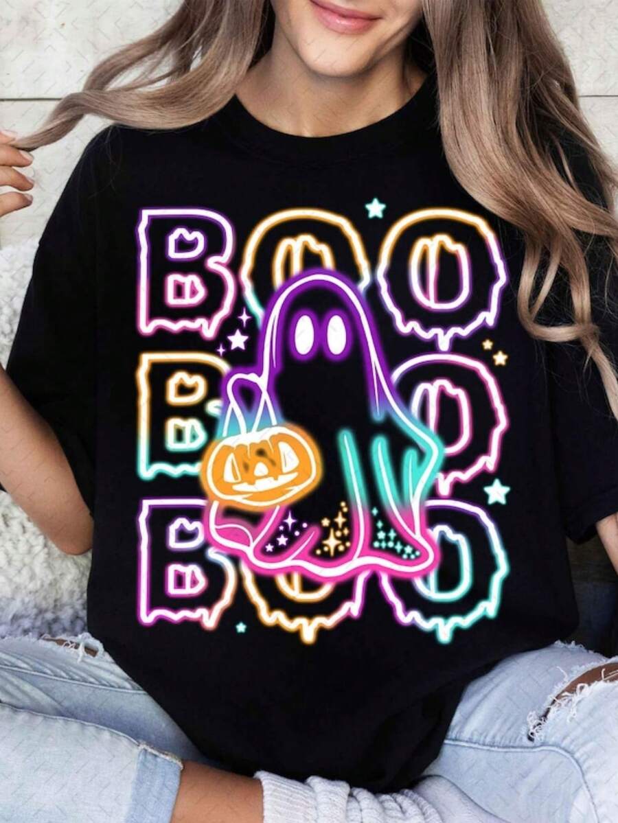 Women T-Shirts - 黑色 - 查看 1