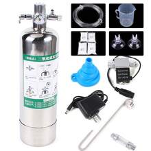 SanBouSi Aquarium Plants Cylinder CO2 Generator System Kit 2L CO2 Generator System Stainless Steel Fast And Efficient A Set Of Equipment Convenient - Style A - View 2