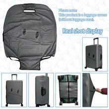 1 件装行李箱套，多种尺寸可选。采用聚酯纤维材质，防刮耐磨，男女通用。商务旅行和夏季度假的理想之选。易于手洗且可拆卸，是旅行必备配件。