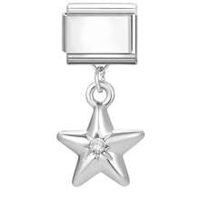 Pulseira modular DIY com pingente, decorada com elementos de coração, borboleta, lua e flor. Ideal como presente para amigos/casais, perfeita para Natal, Ano Novo, Halloween e Dia dos Namorados. Design encantador, joia em aço inoxidável, produto local, prático e moderno. Essencial para o Natal e o Halloween. Tom de cor outonal suave. - M293403 - Ver 8