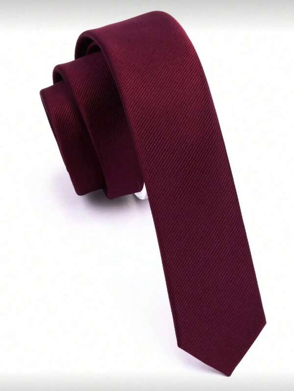 1pc Men's Slim Necktie, Fashion Formal Tie For Wedding, Party