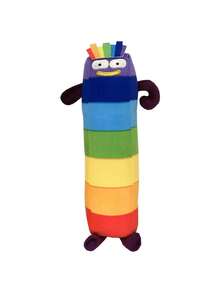 Numberblocks Plush Dolls, Plush Toys, Baby Numbers, Preschool Math Learning Toys, Soft Toys, Number Blocks, Soft Velvet Toys, Children's Birthday Gifts, Perfect Choice - Multicolor - View 21