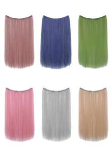 1pc Fiber Hair Clip, Heat Resistant, Multiple Colors Available, Convenient To Wear, Suitable For Holiday Costumes, Cosplay, Random Color Shipped - Multicolor - View 6