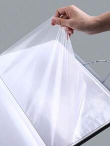 A4 Large Capacity Snap Binder, Document Organizer, Transparent Sleeve File Folder, Office Storage - Multicolor - View 7