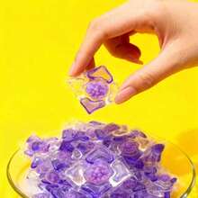 60 cápsulas de detergente para la ropa, 5 en 1 multifuncional (limpiar, suavizar, proteger el color, fragancia), aroma a lavanda, paquete familiar económico, disolvente, amigable para viajar - Líquido - Ver 3