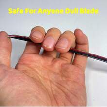 9.8英寸（25厘米）金属武士刀模型，钢刃大马士革钢刀，原版武士刀，中世纪刀剑，日本武士刀，动漫角色扮演道具玩具 - 9.8inch/25cm(9.8吋/25公分) - 查看 6