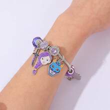 1pc K-Pop DemonHunters Lumi & Saja Boy Beaded Bracelet Charm Jewelry - Multicolor - View 4