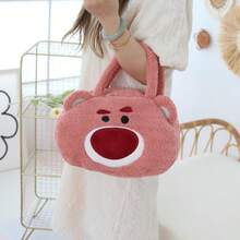 Classic Cartoon Style Cute Plush Bag - Inspired By Japanese Lolita Fashion, Large Capacity Shoulder Bag - Multicolor - View 6