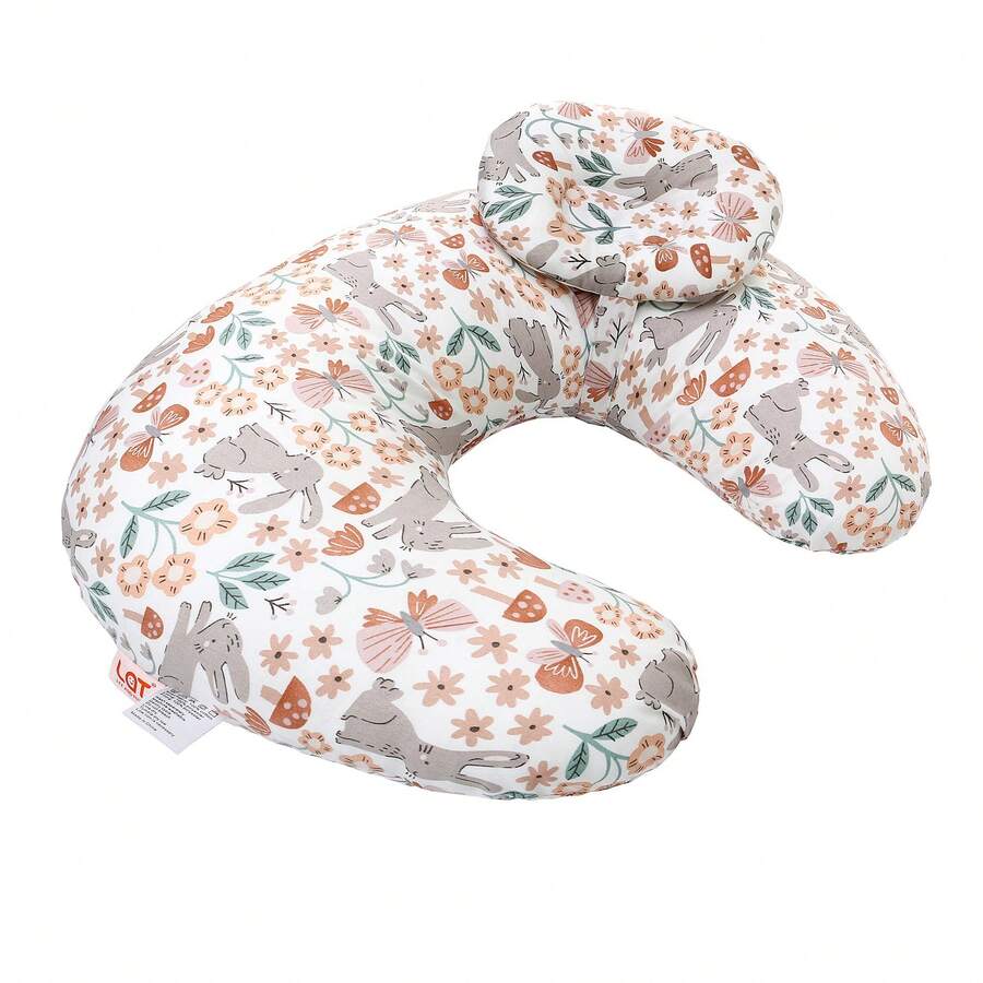 U-Shaped Nursing Pillow, Baby Learning Sit-Up Pillow, Pregnancy Pillow, Rabbit