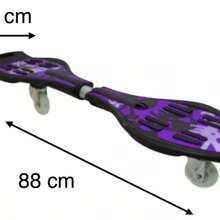 Patineta Ripstik patineta de 2 ruedas con llantas de hidrogel con luz led - D - Ver 2