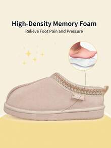 Children's Warm Winter Shoes, Lightweight & Comfortable EVA Sole, Luxurious Winter Outfit - Apricot - View 2