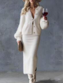 Women Sports Sweater Skirts