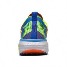 Zapatos de running profesionales para hombres, con placa de carbono, cómodos y casuales - Naranja Coral - Ver 3