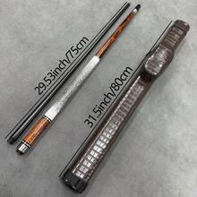 Bộ cơ bida tiêu chuẩn dài 58,8 inch, đầu cơ 12mm, kiểm soát bóng chính xác, lý tưởng cho người chơi chuyên nghiệp và những người đam mê bida. - Màu Cam cháy - Xem 2