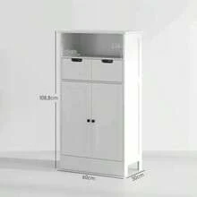 Storage Cabinets - White - View 3