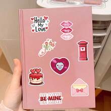 50pcs Colorful Love Envelope Graffiti Stickers, Decorate Cups, Diaries, Computers, Skateboards, Waterproof Stickers - Multicolor - View 10
