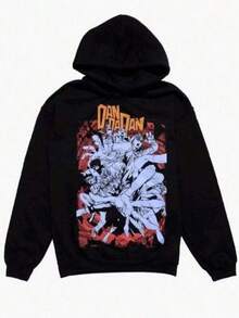 Men Outdoor Hoodies & Sweatshirts - Black - View 7